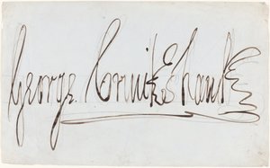 George Cruikshank (decorative signature) by George Cruikshank