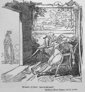 He smelt - O Lord! How he did smell! by George Cruikshank