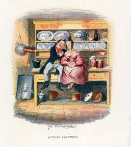 Illustration for Hard Times by George Cruikshank
