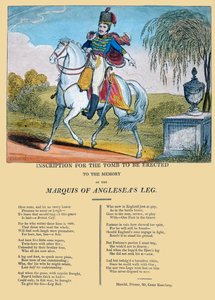 Inscription for the tomb to be erected to the memory of the Marquis of Anglesea