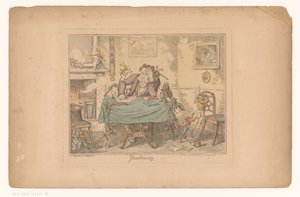 Jealousy by George Cruikshank
