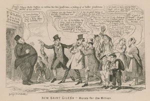 New Saint Giles by George Cruikshank