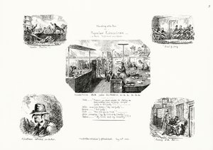 Pleading at the Bar, or Popular Education by George Cruikshank