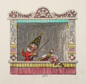 Punch and Judy from Punch and Judy, published 1827