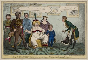 Royal Condescension or, A Foreign Minister Astonished! - April 1817 -, September 15