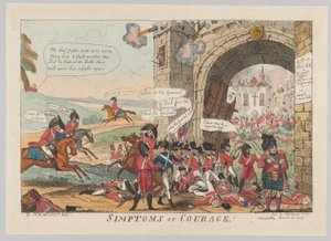 Symptoms of Courage! by George Cruikshank