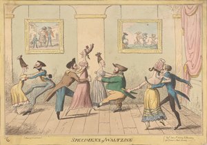 Specimens of Waltzing by George Cruikshank