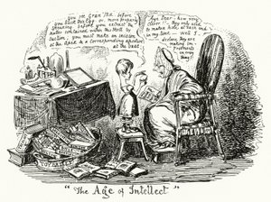 The Age of Intellect by George Cruikshank