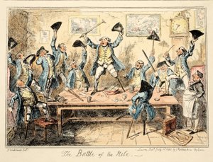 The Battle of the Nile, from Greenwich Hospital, a Series of Naval Sketches, Descriptive of a Life of a Man-of-War