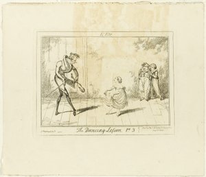 The Dancing Lesson, Part 3: Summer by George Cruikshank