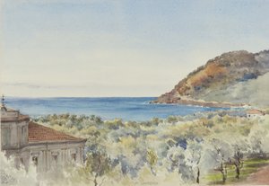 At San Remo Looking West, 29th November 1877