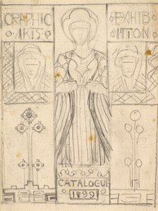 Design for Dundee Graphic Arts Association Catalogue Cover by George Dutch Davidson