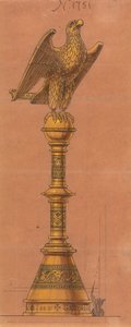Designs executed for Jones and Willis, metal and wood-workers and church furniture manufacturers of Birmingham and London by George Edmund Street