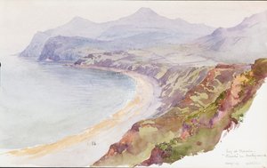 Bay at Nevin, Wales, 1899 by George Elbert Burr