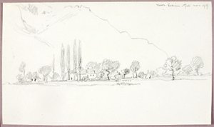 Near Evian by George Elbert Burr
