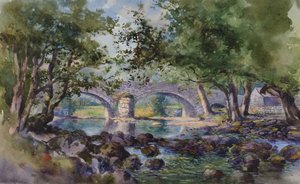 Old Bridge near Bettws-y-Coed, North Wales
