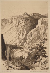 Sketch on Apache Trail, Arizona