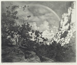 The Edge of the Desert, Arizona by George Elbert Burr