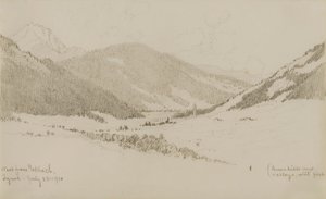 West from Toblach, Tyrol