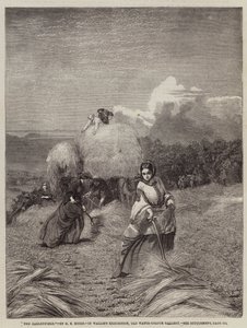 The Barleyfield by George Elgar Hicks