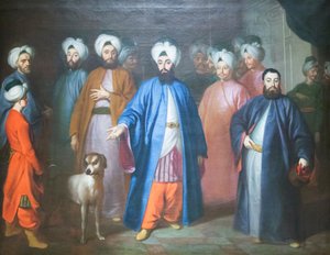 Mehmed Said Efendi and his retinue
