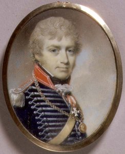 Portrait Miniature of Sir Charles Burrell Blunt, 1798