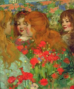 The Poppies by George F. Henry