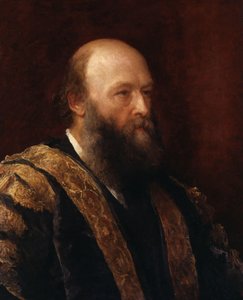 Portrait of Robert Gascoyne-Cecil, 3rd Marquess of Salisbury (1830-1903)