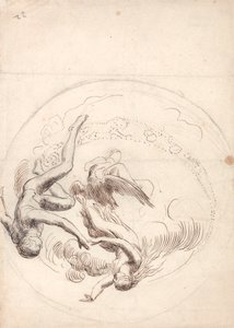Study for a Circular Ceiling Decoration by George Frederic Watts