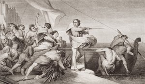 King Alfred Inciting the Anglo-Saxons to Repel the Invasion of the Danes in AD 876, from 