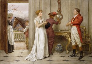 A Southerly Wind and a Cloudy Sky by George Goodwin Kilburne