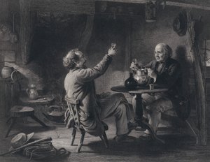 Illustration for Auld Lang Syne by Robert Burns
