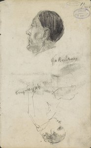Two Figure Studies by George Hendrik Breitner (signed by artist)