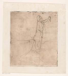 Standing Naked Woman