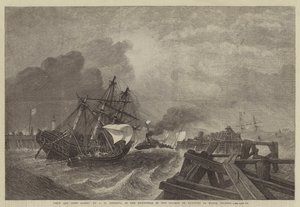 Ship and Crew Saved, in the Exhibition of the Society of Painters in Water Colours by George Henry Andrews