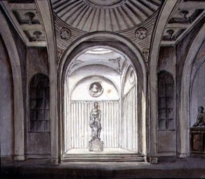 A Sculptural Gallery Interior by George Henry Bailey