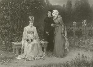 Queen Isabella and Her Ladies by George Henry Boughton