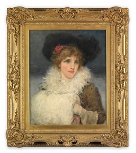 Woman, Half-Length
