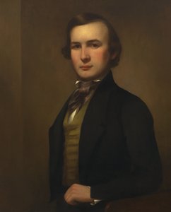 George Henry Durrie Self-Portrait by George Henry Durrie