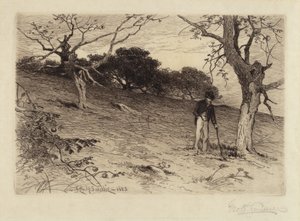 Old New England Orchard by George Henry Smillie