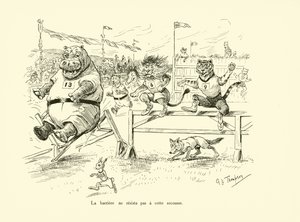 The Barrier Did Not Resist This Shock by George Henry Thompson