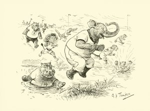 Animals at the Olympic Games by George Henry Thompson