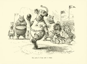 The Wolf Was Stopped Just in Time by George Henry Thompson