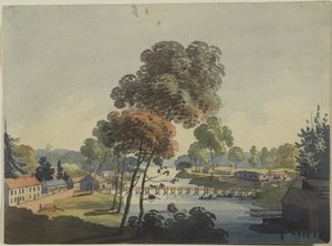 Village of Chippawa near the Falls of Niagara