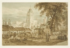 St Mary Redcliffe Church from Welsh Back