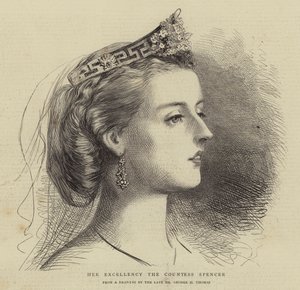 Her Excellency the Countess Spencer by George Housman Thomas