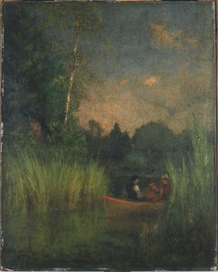 Dusk in the Rushes (Alexandria Bay)