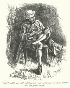 Illustration for The Vicar of Wakefield (engraving) by George John Pinwell
