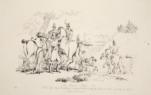 La Sainte Haye: Close by a Large Building Occupied Alternately by Friend and Foe by George Jones
