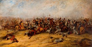 The Conflict at the Guns, Balaclava, 1854